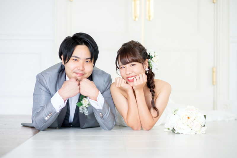 寝ころびポーズ