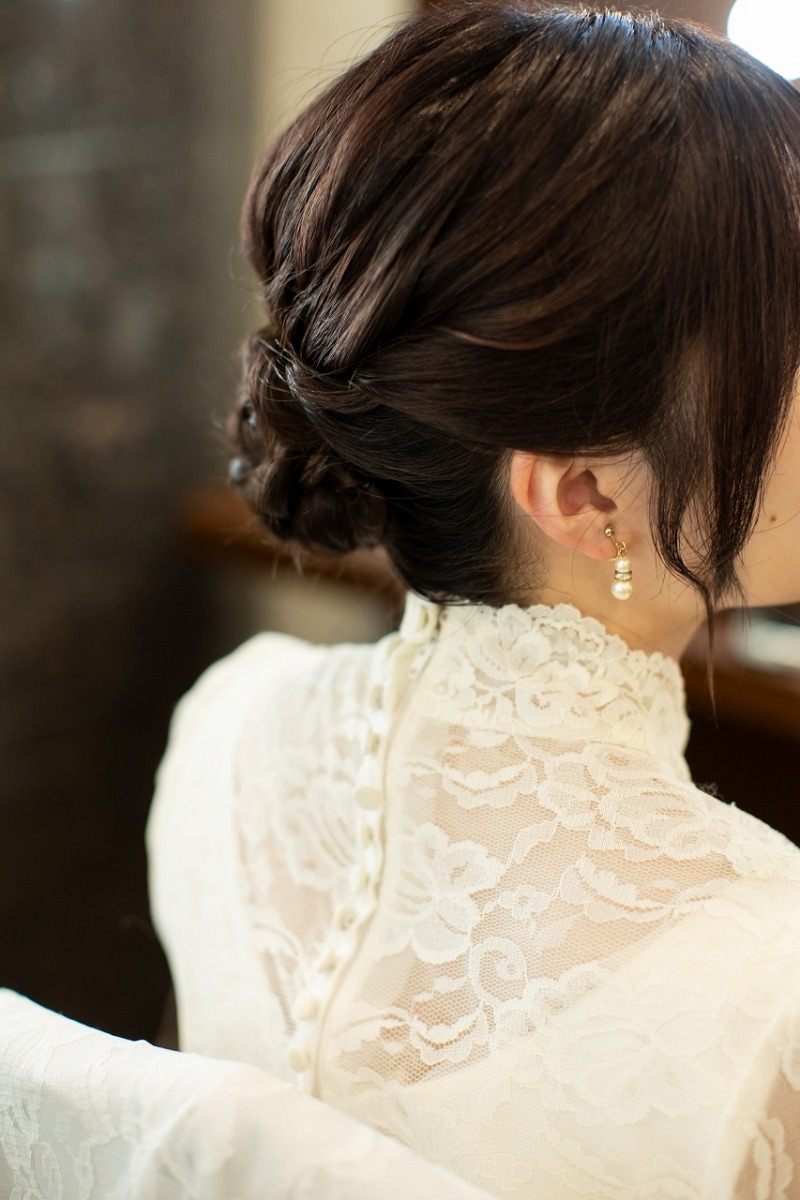 ヘアメイクシーンから撮影