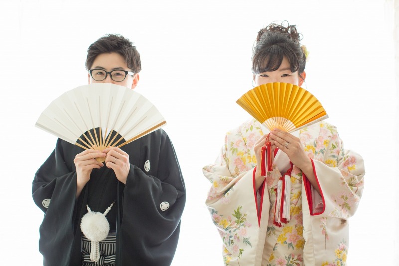 スタジオで和装撮影も！