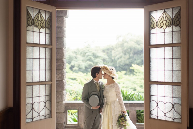 ロマンチックなキスシーン