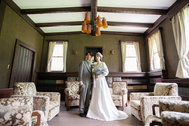 書斎でクラシカルな雰囲気に。