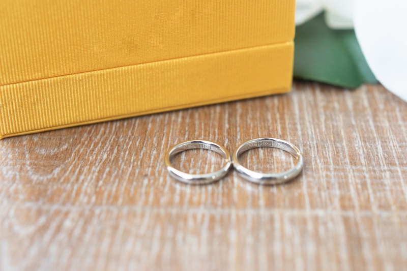 大切な結婚指輪は物撮りも