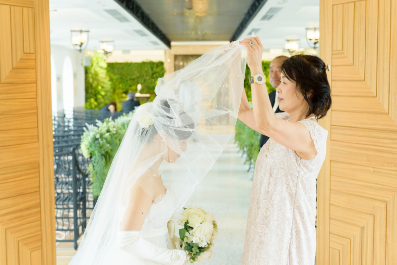 ご家族みんなでフォトウエディング