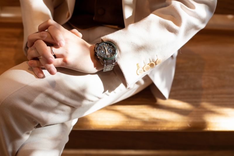 きれいな光の中で