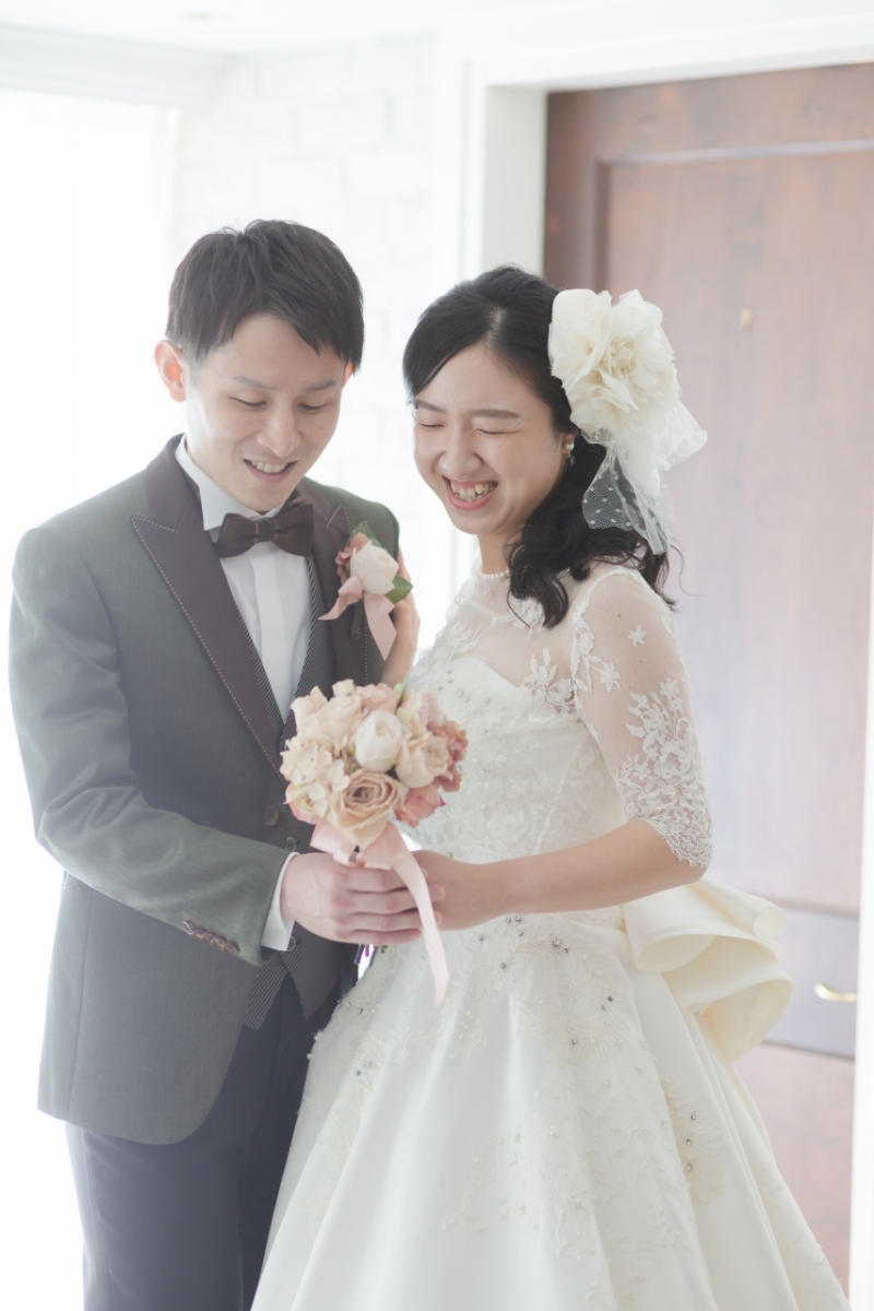 ブーケチェンジして