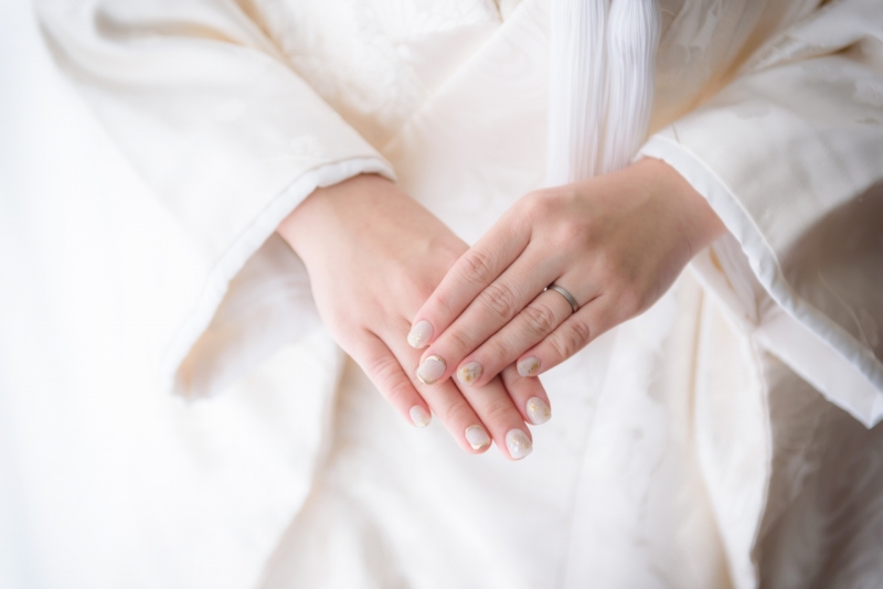 ネイルもきれいに