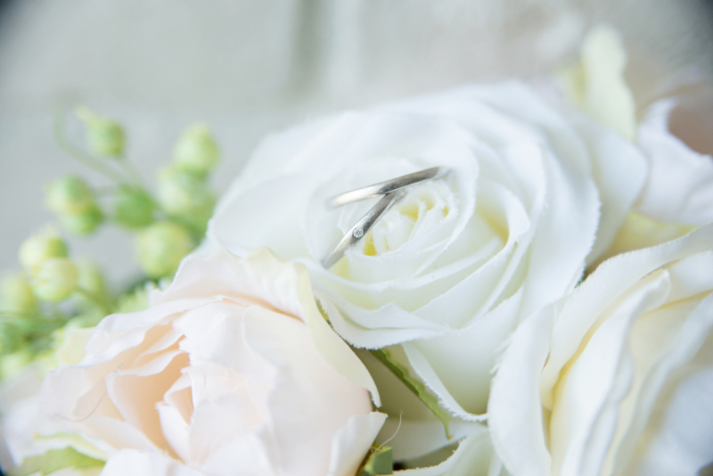 ご結婚指輪もしっかり撮影！
