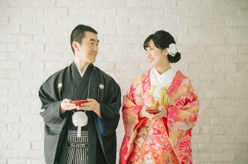 白無垢と色打掛両方楽しもう！