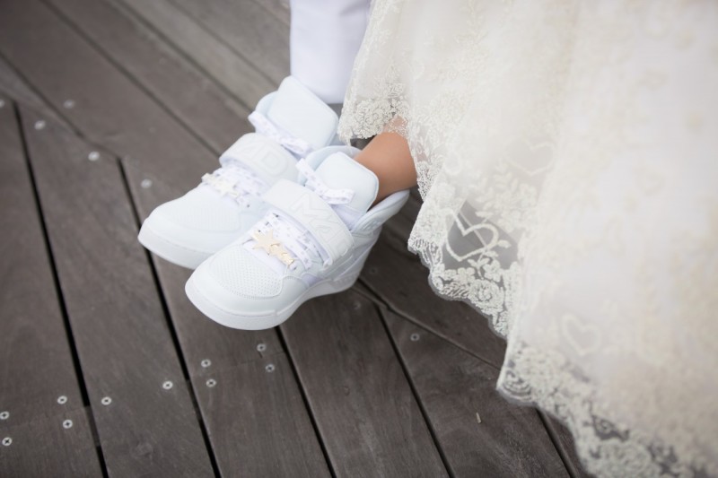 お揃いのスニーカー☆