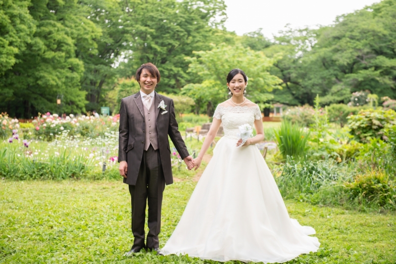 緑いっぱいのロケーション撮影は気持ちいい！