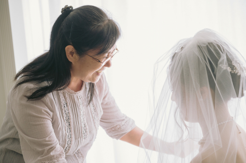 ベールダウンのシーンも！