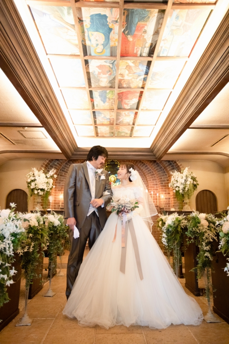 お二人でもしっかりと記念撮影