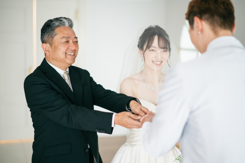 お父様のいい笑顔!