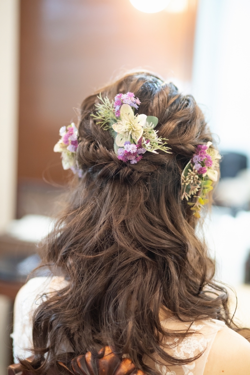 メイクシーンからしっかり撮影