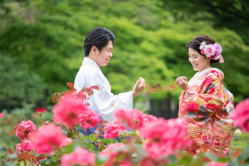 赤い糸もご用意くださいました