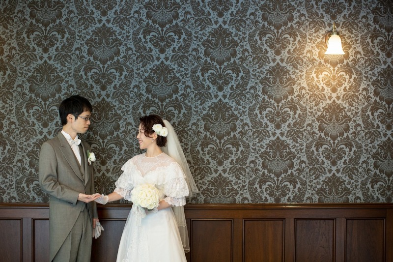 ヴィンテージドレスとの相性ばっちり