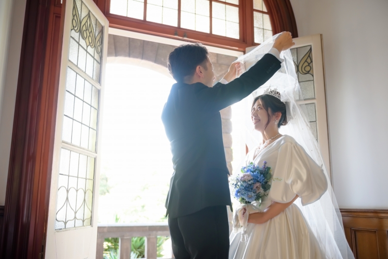 ベールアップシーン