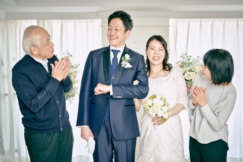 ご両親様と一緒に