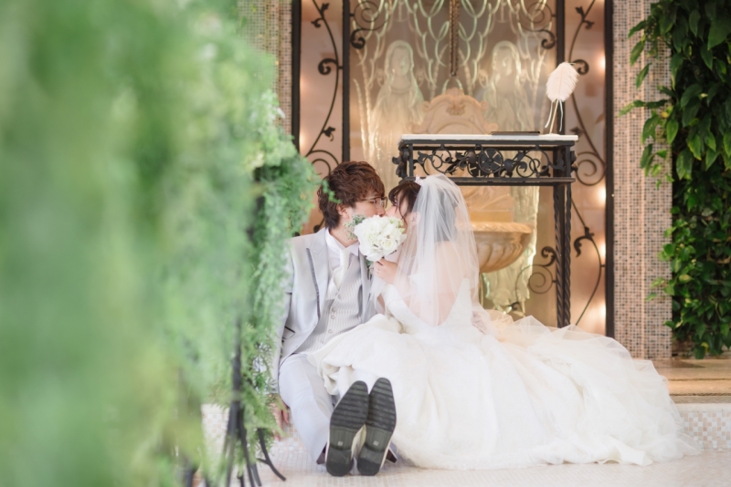 かわいいキスシーン