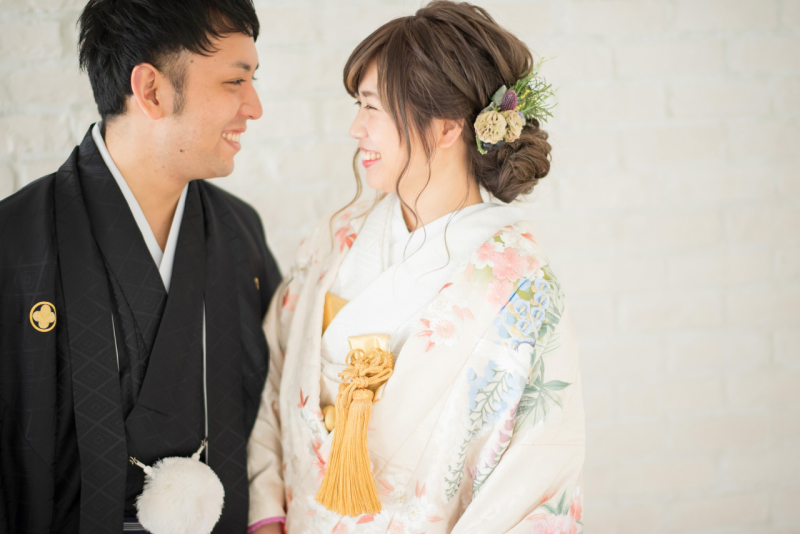 色打掛にチェンジして！