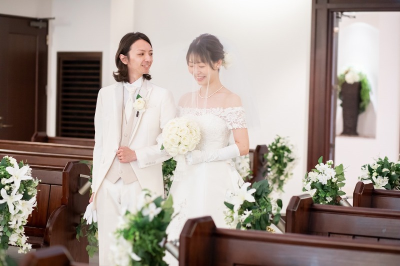 入場シーンもしっかりと