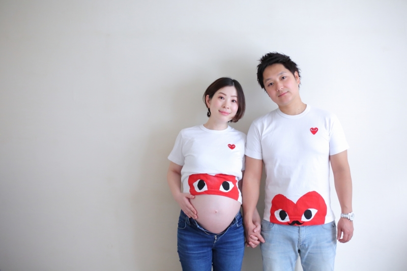 お揃いの私服コーデでも