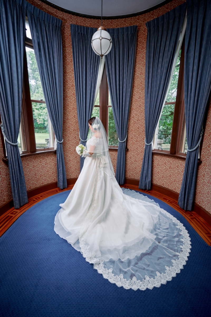 旧細川侯爵邸でフォトウエディング