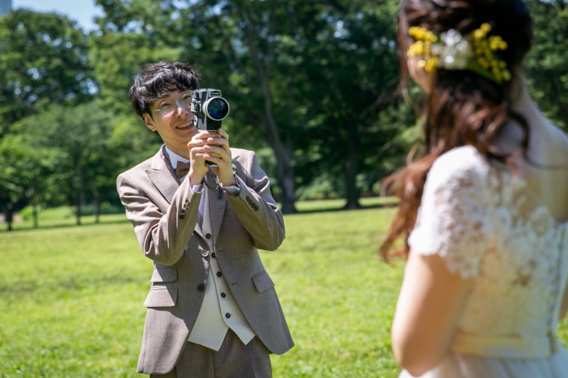 8㎜フィルムで撮影