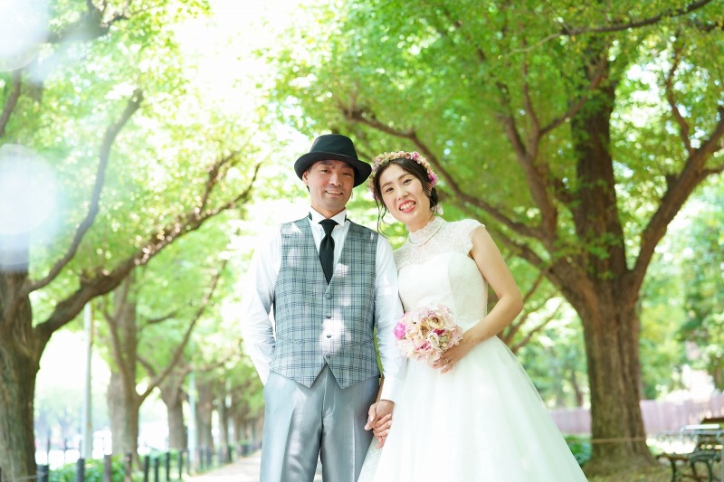 お外の撮影も！