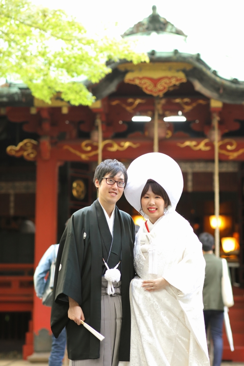 お式後もたっぷりポーズ撮影！