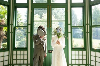 ヴィンテージドレスで洋館ウエディングフォト