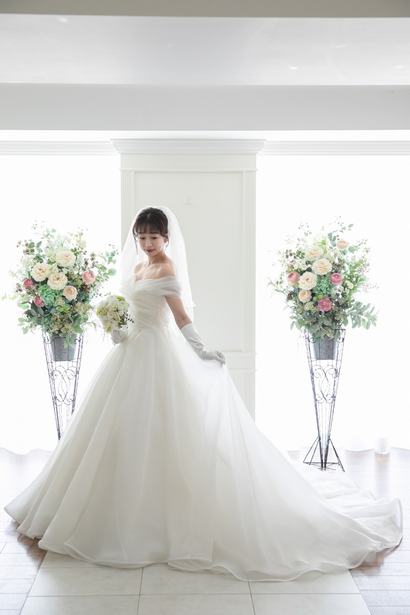 新婦ソロカット撮影
