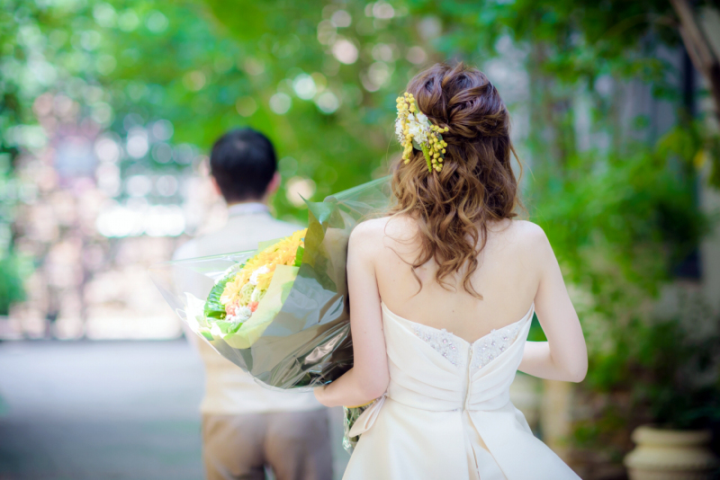 ご新郎様へ誕生日のサプライズ