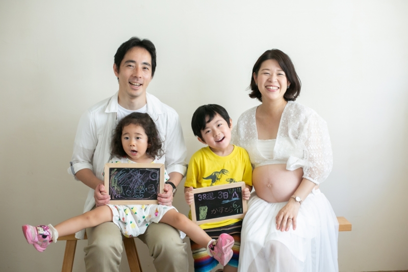 家族写真もしっかり撮影