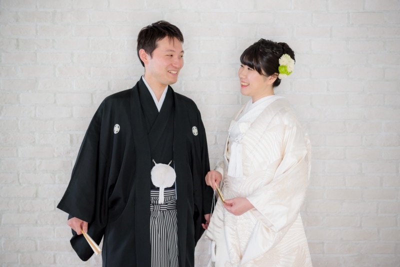 白無垢にお着替え