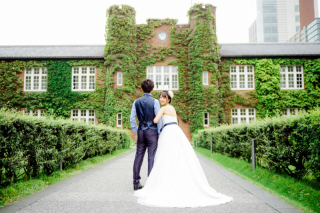 おかげで夏休み中の人の少ない大学でゆっくり撮影することができました！