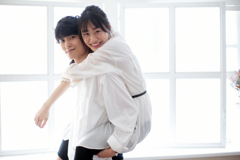 絵になるふたり