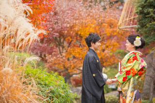 皆さんが和やかな雰囲気を作ってくださって終始リラックスできました（和装ロケ）