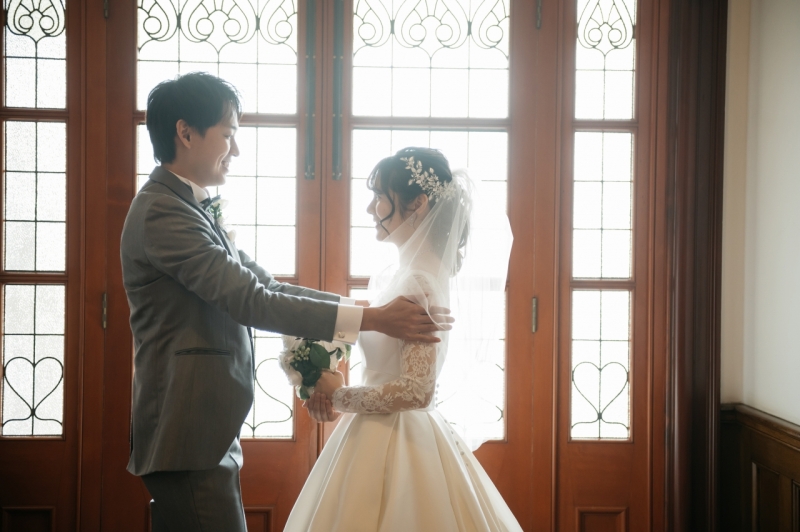 ベールアップシーン