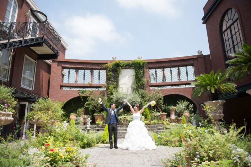 ガーデン撮影もバッチリ撮影！！