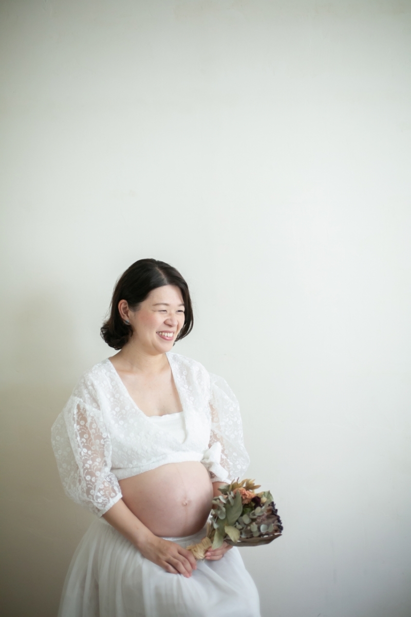 マタニティ衣装もとってもお似合い！