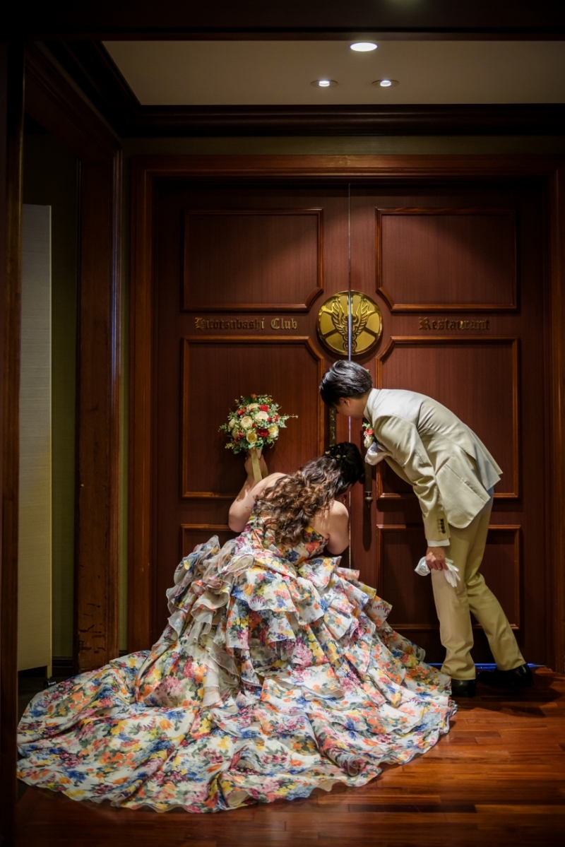 エンドロールが流れる様子をチラリ!