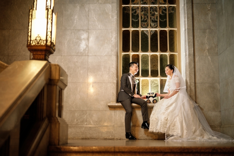 大好きなパンダと一緒に