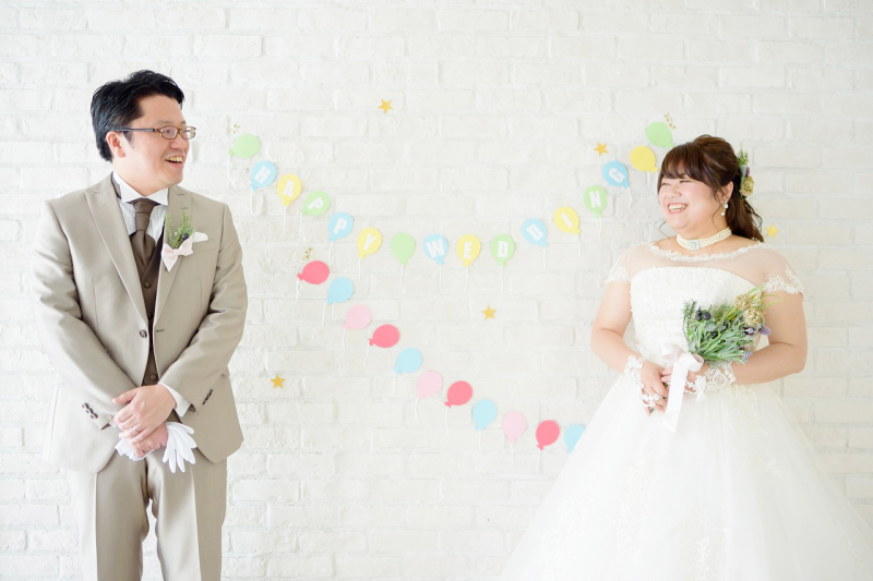 壁もかわいくフォトジェニックに