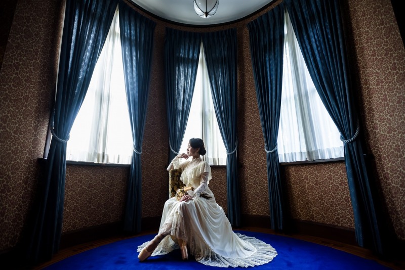 【旧細川侯爵邸】ヴィンテージドレス