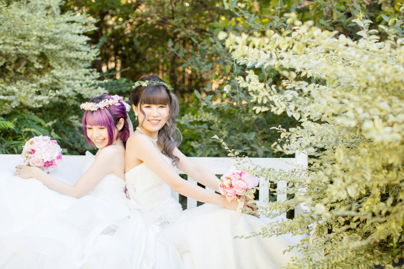 緑いっぱいのお庭でも！