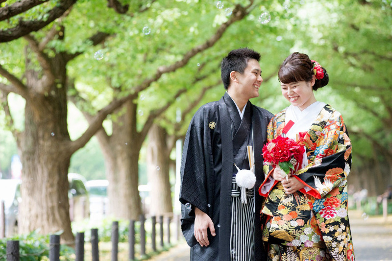 和装もしっかり撮影