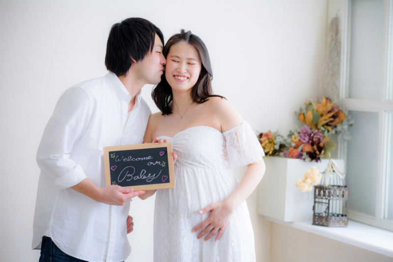 幸せいっぱいのチュー！