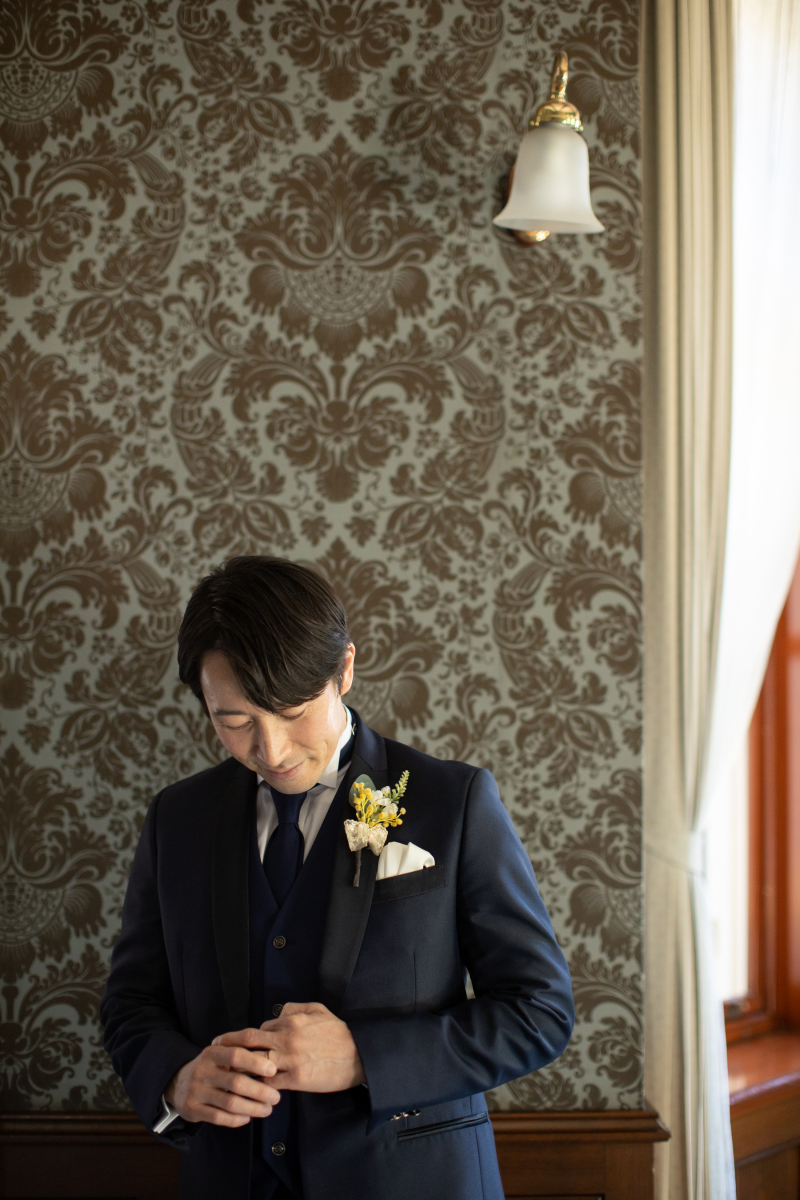 新郎ソロカット