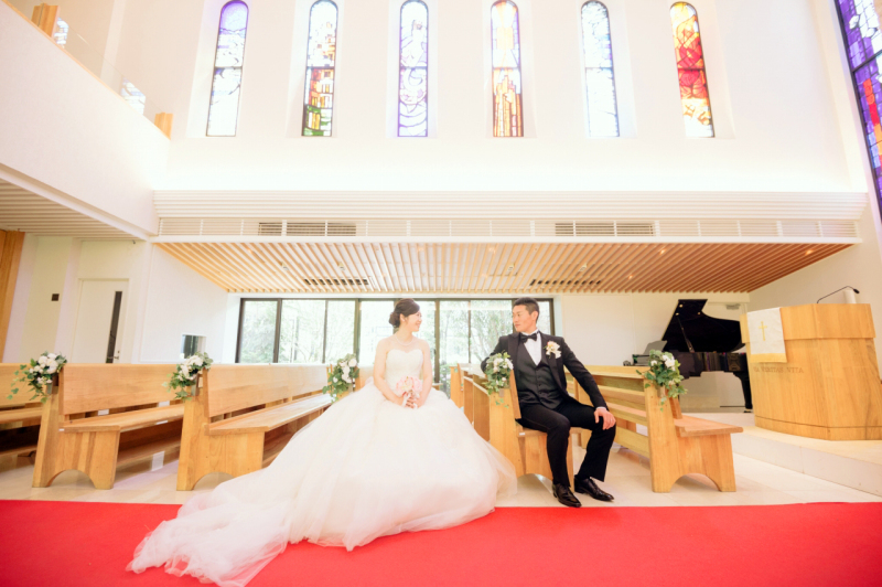 ステンドグラスも素敵です！